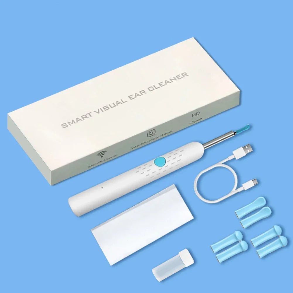 Smart Visual Ear Sticks Otoscope Endoscope Wax Removal Tool Earpick Mini Camera Health Care Ear Cleaner Good Vibrations