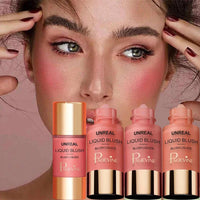 Liquid Blush Velvet Matte Eyeshadow Facial Pigment Lasting Powder Fender Beautiful Natural Cream Orange Peach Rare Blush Makeups Good Vibrations