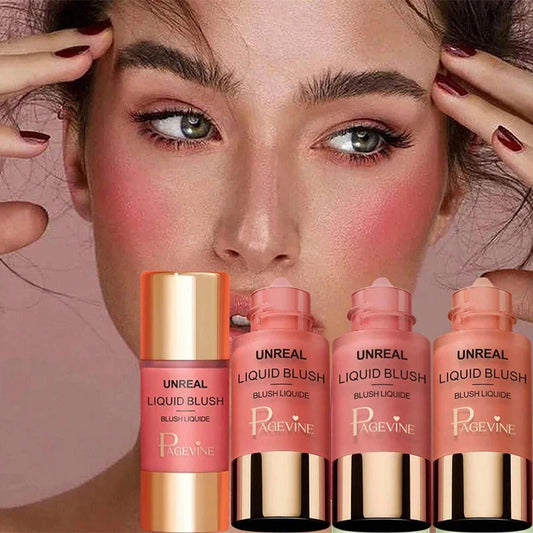 Liquid Blush Velvet Matte Eyeshadow Facial Pigment Lasting Powder Fender Beautiful Natural Cream Orange Peach Rare Blush Makeups Good Vibrations