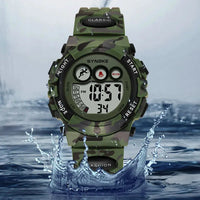 SYNOKE Student Sport Watches For Kids Colorful Electronic Watches 50M Waterproof Clock Children Digital Watch For Boys Girls Good Vibrations