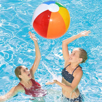 3 Pcs Inflatable Beach Ball Colorful Balloons Swimming Pool Party Water Game Beach Sports Ball Fun Toys for Kids Good Vibrations