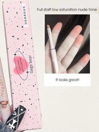 Light sweet and soft fog lipliner outlines the lip shape, lasting, not easy to fade, not take off makeup, nude pink lip liner Good Vibrations