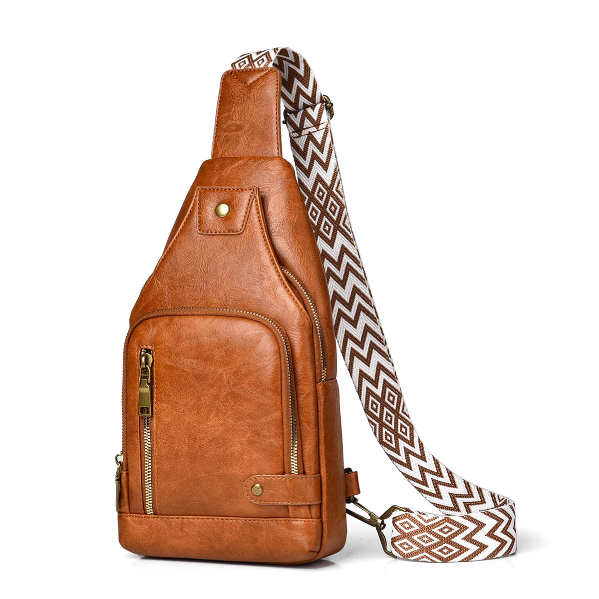 New Shoulder Bag Man  Casual Chest Business Male MultiFunctional Women Backpack Cycling Sports Rucksack Men's Handbag Crossbody Good Vibrations