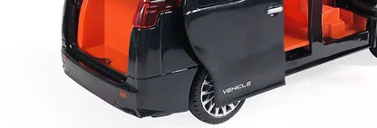 1:32 Children's Inertia Pull-back Car Toy with Lighting Sound Simulation Commercial Car Model Boy Gift Toy Car Kids Holiday Gift Good Vibrations