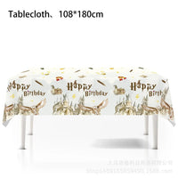 Magic School Birthday Party Decoration Disposable  Paper Plate Cup Napkin Balloons Gifts Magician Kids Baby Shower Party Supplie Good Vibrations