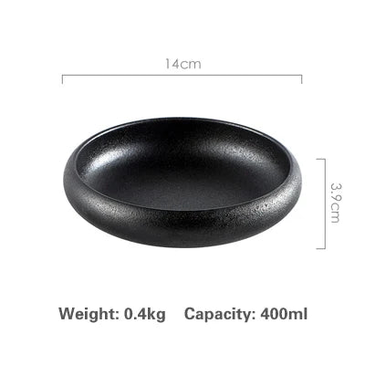 14cm hot sell Creative retro ceramic sushi dishes tray Sauce Chili pepper snacks small dishes gold plates set dinner dishes sets Good Vibrations