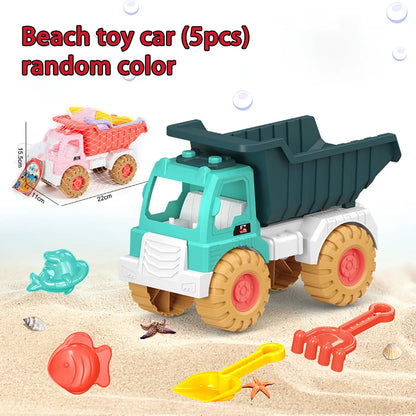 Children's beach toy sets: shovels, beach buckets, funnel tools, summer outdoor water play toys for babies Good Vibrations