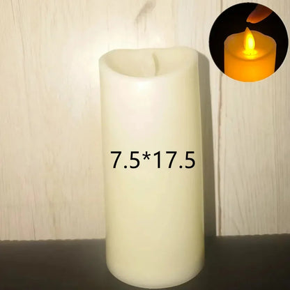 10PCS LED Candles Flameless Flickering Light Flameless Candle Battery Powered for Christmas Wedding Decor Birthday Party Supplie Good Vibrations
