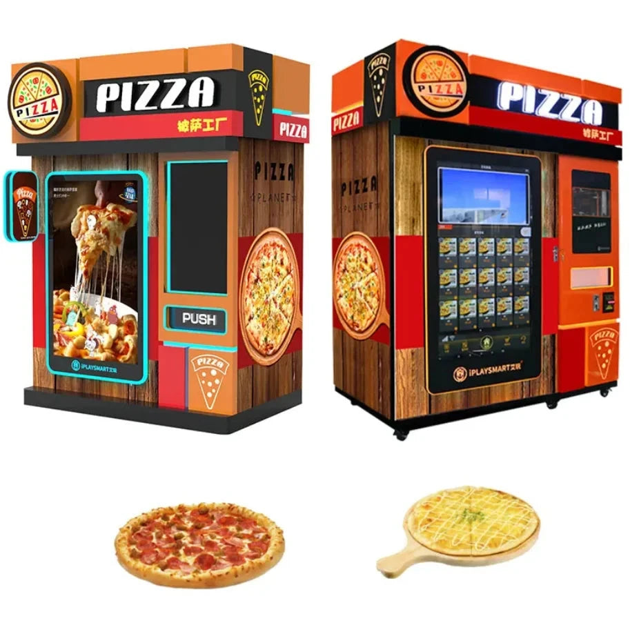 Healthy Pizza Vending machine Wholesale Automatic Pizza Vending Machine Refrigeration for Long-term Preservation Good Vibrations