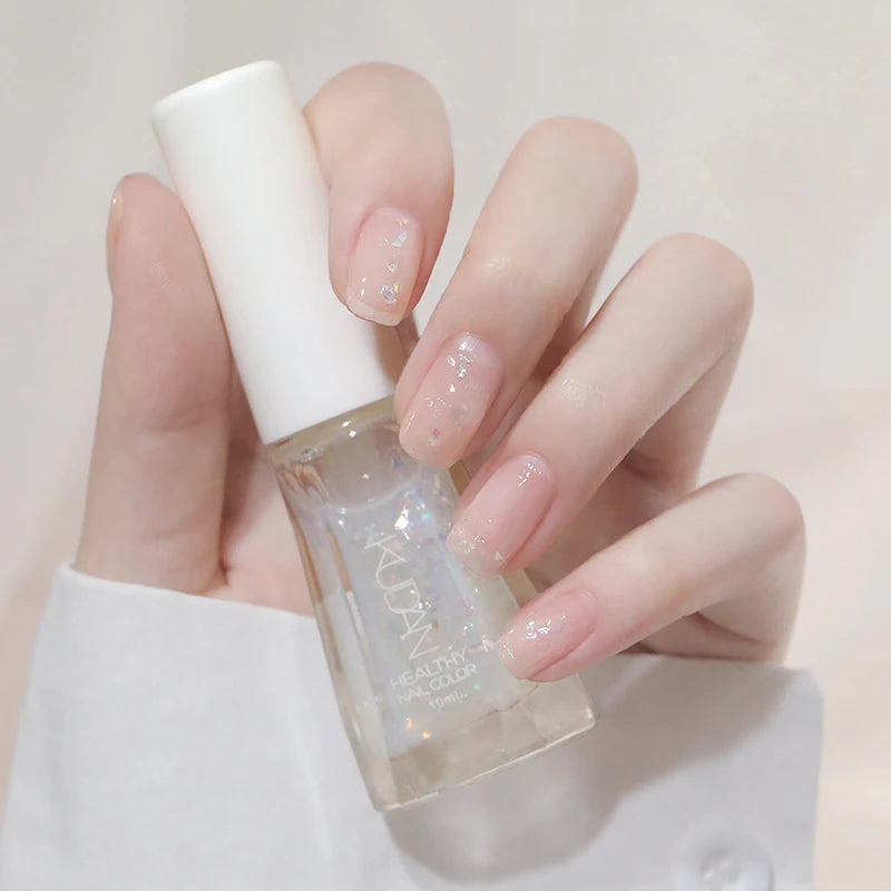 10ml Water-Base Nail Polish 40 Colors Air Dry Peel Off Nail Art For Manicure DIY Long Lasting Nail Supplies Painting Varnish Good Vibrations