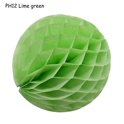 5pcs/lot 10/15cm Decorative Paper Honeycomb Ball Pastel Flower Wedding Kid Birthday Party Decoration Baby Shower Supplies8Z Good Vibrations