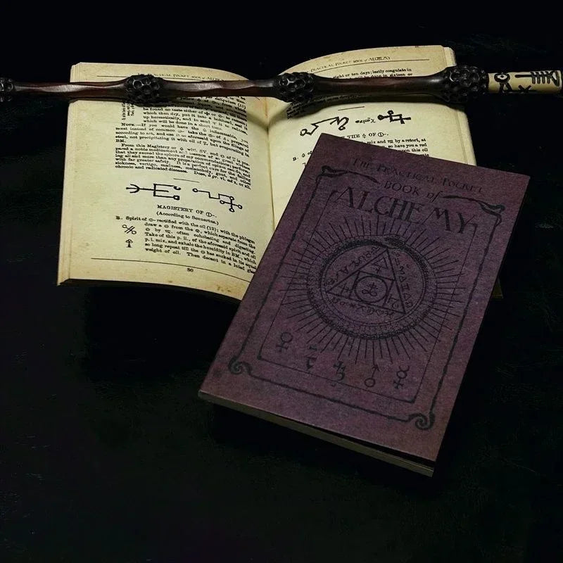 Herbalism Textbook Astrology Book Vintage Scrapbooking Charmed Book Journal Notebook Good Vibrations