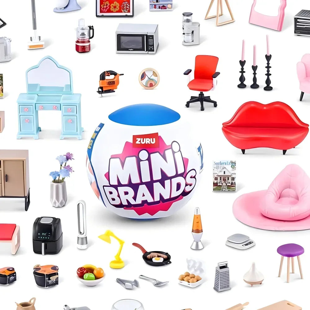 Zuru 5 Surprise Mini Brands Toys Zuru Mystery Blind Box Original Miniature Toy Childrens Surprise Blind Box Toy Gifts Cute Toys Good Vibrations