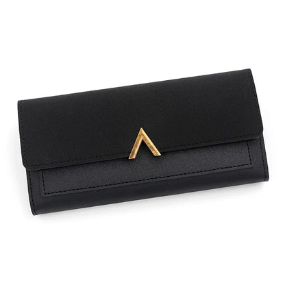 Long Purses For Women Wallet New Fashion Long Coin Purse Card Holder Small Ladies Wallet Female Hasp Mini Clutch billetera bolas Good Vibrations