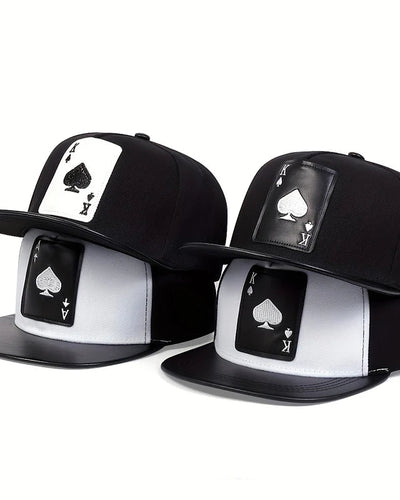 Fashion Hip Hop baseball Cap poker embroidery personalized Hat Men Women cotton Snapback Hats Outdoor Trucker Caps Sun Hats Good Vibrations