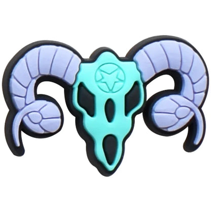 Shoe Charms for Crocs Accessories
 Halloween Shoes Charm for Croc Decorations Pins Men Accessory Jeans Woman Clogs Clips Badges Good Vibrations