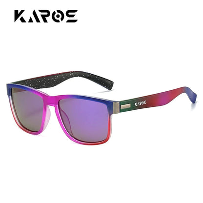 Karos Polarized Women Fashion Sunglasses Luxury Designer Men Sun Glasses Sports UV400 Eyewear Good Vibrations