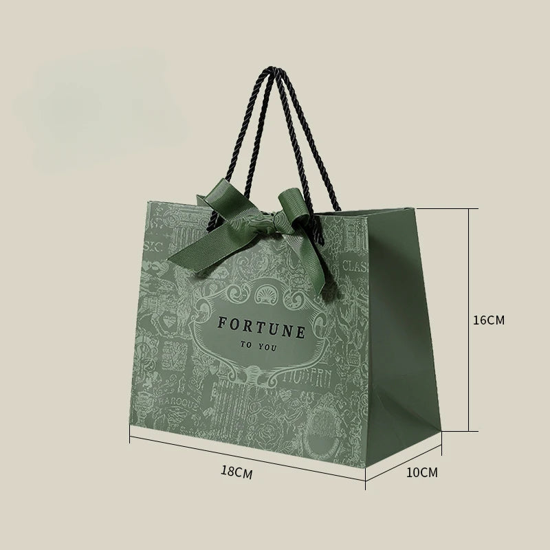 10pcs/lot Portable Gift Bag for Christmas/wedding/Baby Shower/Birthday Party Favors Gift Packaging Box Party Decoration Good Vibrations