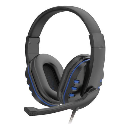 Headphones 3.5mm Wired Gaming Headset Earphones Music For PS4 Play Station 4 Game PC Chat computer With Microphone Good Vibrations