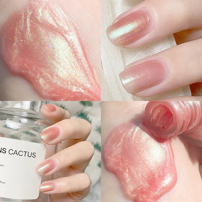 New Nail Polish Quick Dry No-bake Lasting Water-based Tearable Manicure Not Easy To Fade Semi-permanent Varnish Nail Art Good Vibrations