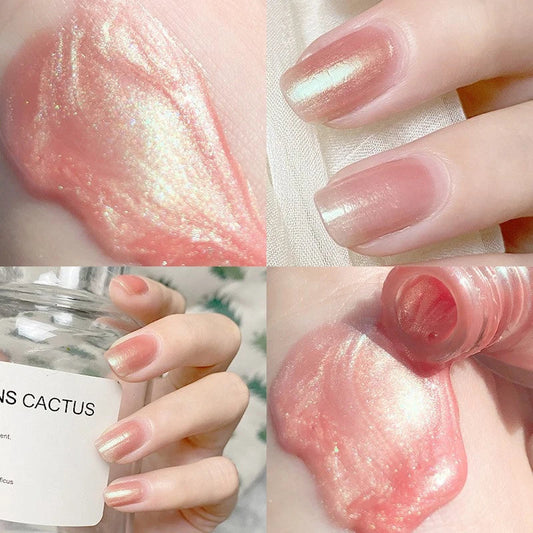 New Nail Polish Quick Dry No-bake Lasting Water-based Tearable Manicure Not Easy To Fade Semi-permanent Varnish Nail Art Good Vibrations