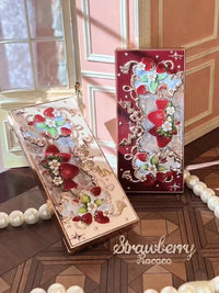 Flower Knows Strawberry Rococo Moonlight Mermaid Jewel Eyeshadow Palette 5 Colors Pearlescent Mashed Potatoes 2023 Good Vibrations