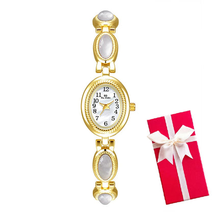2025 New Women Wrist Watches Luxury Brand Elegant Fashion Ladies Wrist Watches For Female Clock Oval High Quality Gift Dropship Good Vibrations