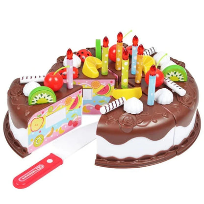 Children Pretend Goodies Play Simulated Kitchen Toys Plastic Cutting Food Kids Toy Object Cognition Boys Girl Birthday Gifts TMZ Good Vibrations