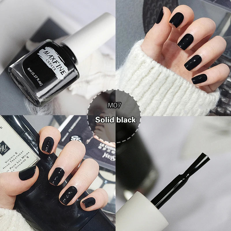 New Nail Polish Quick Dry No-bake Lasting Water-based Tearable Manicure Not Easy To Fade Semi-permanent Varnish Nail Art Good Vibrations