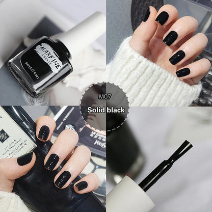 New Nail Polish Quick Dry No-bake Lasting Water-based Tearable Manicure Not Easy To Fade Semi-permanent Varnish Nail Art Good Vibrations