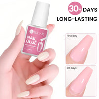 UR SUGAR 1/3/5PCS Quick Drying Nail Glue Super Strong Nail Rhinestones Glue for Acrylic Fake Tips Nail Gel Glue Manicure Tools Good Vibrations
