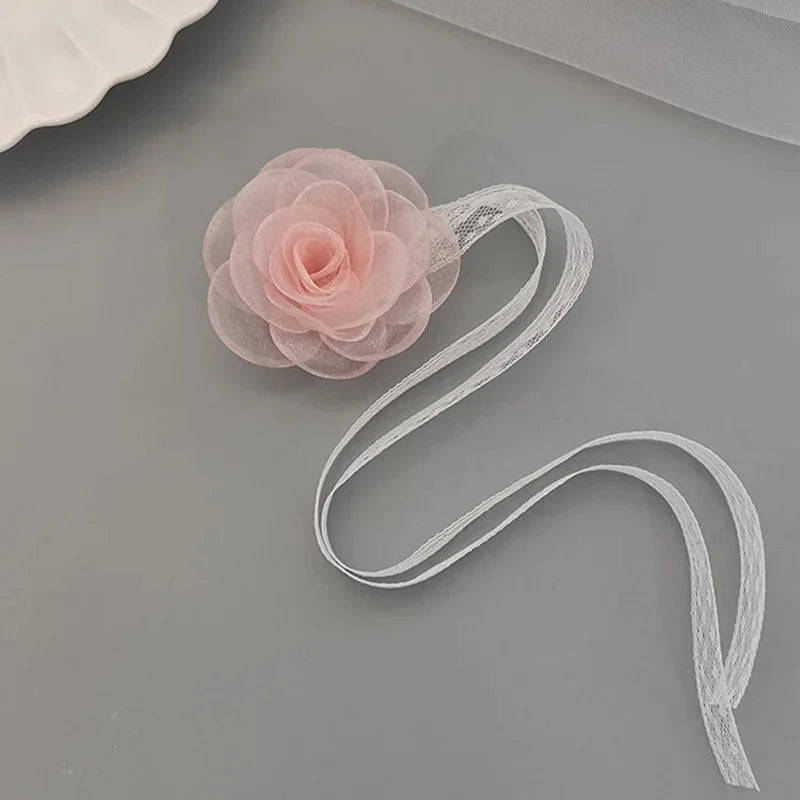 Girls Bridesmaid Wrist Flowers Pearl Ribbon Rose Bracelet for Wedding Prom Party Bride to Be Bridesmaid Gift Wedding Accessories Good Vibrations