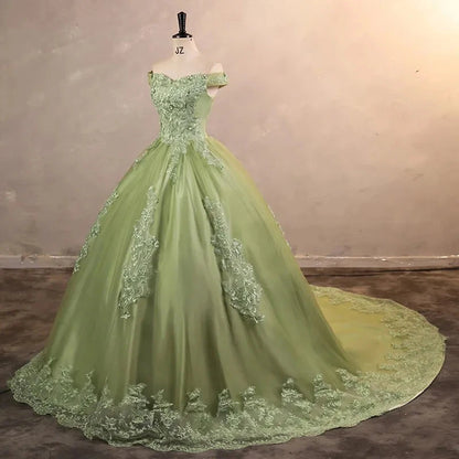 SONHAR VESTIDOS 15 yera old dress 15 Quinceanera Dresses 2024 Elegant Party Dress Luxury Lace Prom Gown customized Good Vibrations
