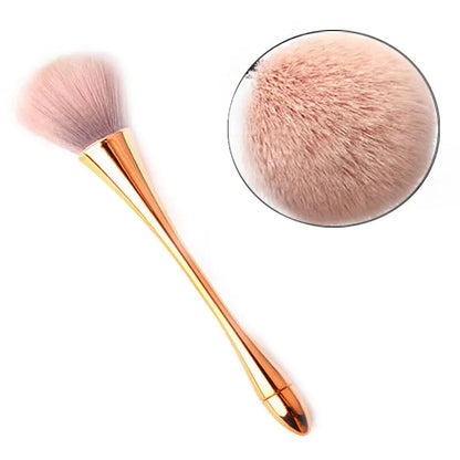 6 Styles Gold Powder Brush Professional Nail Art Make Up Brush Large Cosmetic Face Cont Cosmetic Face Cont Brocha Colorete Tools Good Vibrations