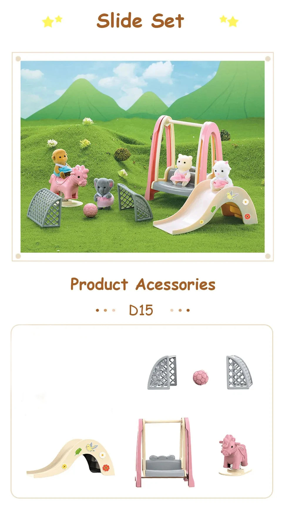 1:12 Miniature Furniture Forest Family Kitchen Toy Dining Table Dollhouse Accessories Bathroom Pretend Play For Girl Gifts Toys Good Vibrations