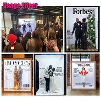 Weddings Photography Background decoration Props PVC magazine photo booth backdrop party event  led photo booth with led Good Vibrations