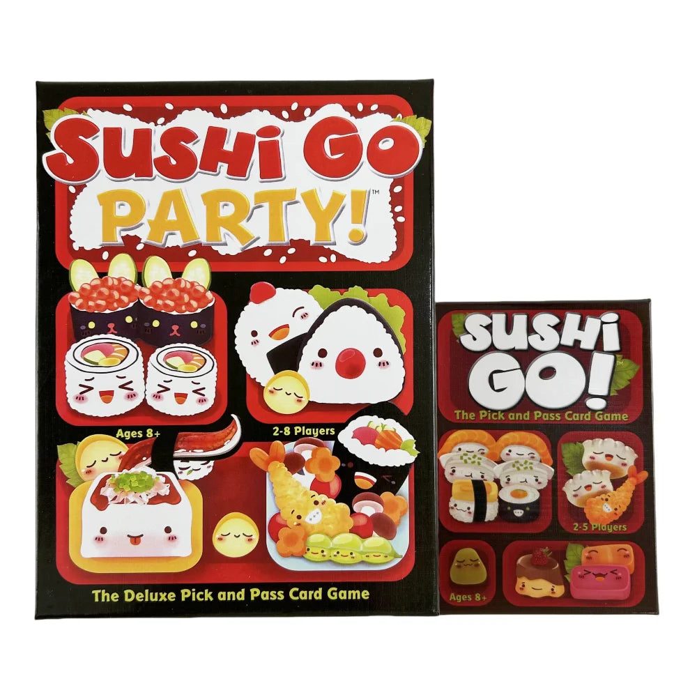 Sushi Go Party Family Gathering Game Card,Fun Card Game,Party Board Deck Good Vibrations