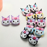 Kawaii Sanrio Kuromi Children's Sunglasses Little Girl Cartoon Flip Sunglasses My Melody Sun Protection Sunglasses Glasses Good Vibrations
