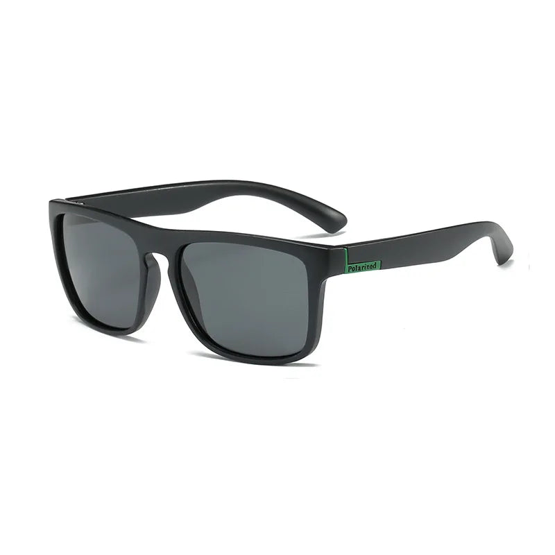 Fashion Square Vintage Polarized Sunglasses Men Women Retro Driving Fishing Luxury Brand Designer Sun Glasses UV400 Eyewear Очки Good Vibrations