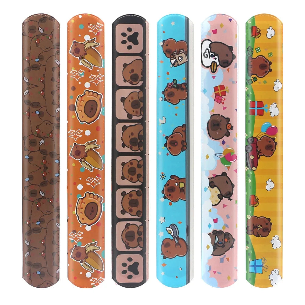 Cartoon Capybara Birthday Party Decoration Disposable Tableware Cup Plate Napkins Tablecloth Banner Baby Shower Party Supplies Good Vibrations