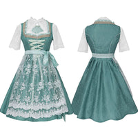 Halloween Carnival Cosplay Costume German Oktoberfest Maid Dress Woman Bavarian Traditional Embroidery Outfits Performance Girl Good Vibrations