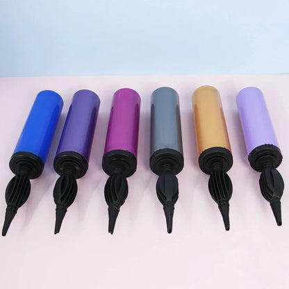 Balloon Pump Balloon Accessories Balloon inflator hand push Air Pump Wedding Valentine Birthday Party Decoration Tools Good Vibrations