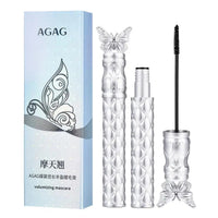 AGAG High Washable Mascara Makeup,Volumizing,Lengthening,Defining,Curling Waterproof Mascara Carbon Black Good Vibrations