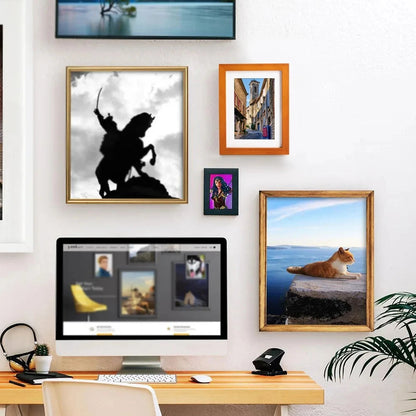Hidden Wooden Photo Frame Sight Secret Storage Compartment Diversion Stash Safe Container Home Hide Money Cash Ring Necklace Key Good Vibrations Adult Super Store