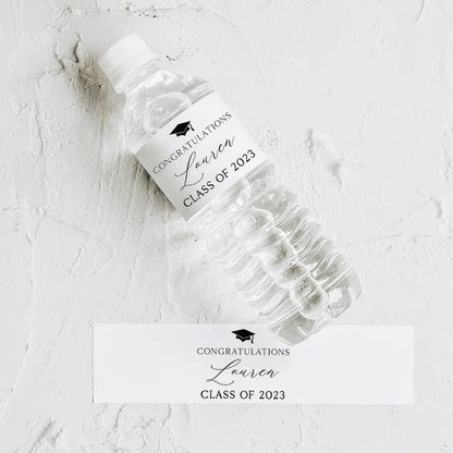 Personalized Wedding Water Bottle Label Birthday Party Thank You Water Bottle Sticker Bridal Shower Welcome Gift Wedding Decor Good Vibrations