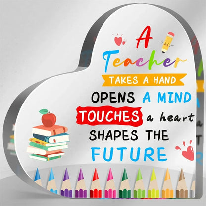 Thank you gift for teachers, birthday gift, New Year's party gift, teacher's office, classroom decoration plaque Good Vibrations