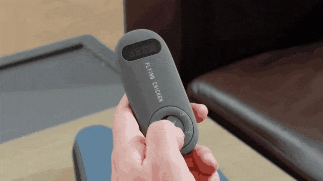 Remote control for bicycle seat look-alike massager for men and women.