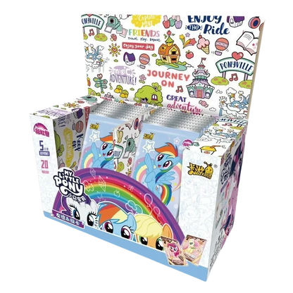 KAYOU Genuine New My Little Pony Friendship Eternal Star Bag 2 Rhythm Moon AR Gilded Decoration OR Collection Card Gift Good Vibrations