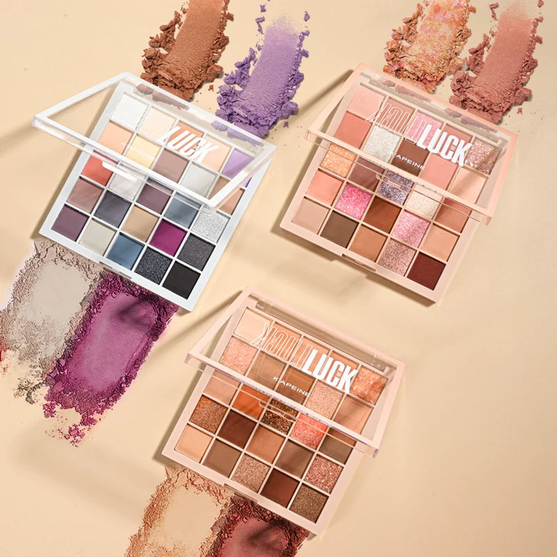Cool Low Saturation Pure Wind 25 Color Eyeshadow Plate 2024 New Pearl Matte Color Ins Affordable Makeup Good Vibrations