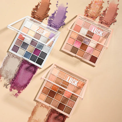Cool Low Saturation Pure Wind 25 Color Eyeshadow Plate 2024 New Pearl Matte Color Ins Affordable Makeup Good Vibrations